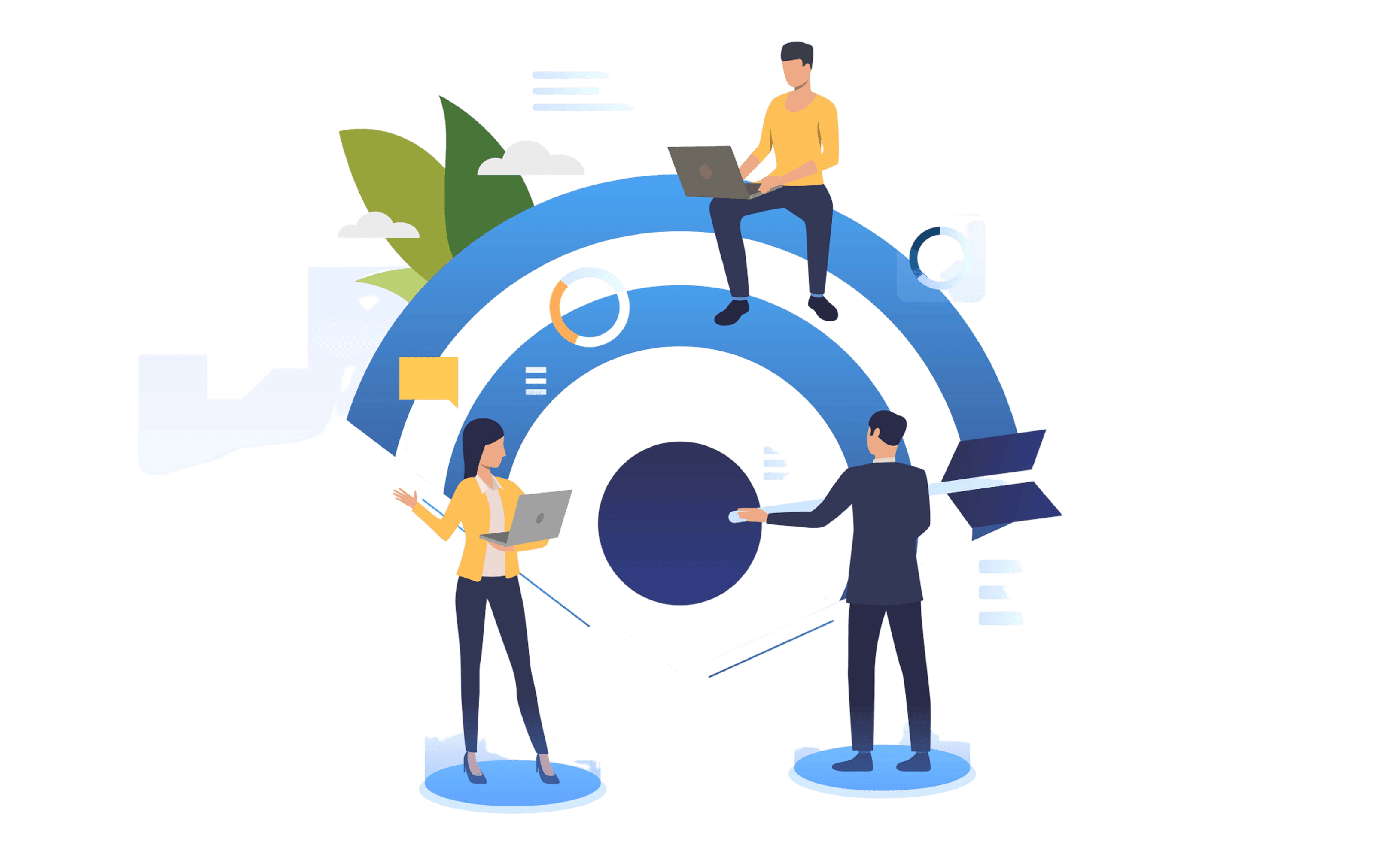 Platform illustration